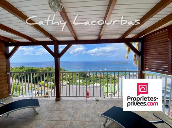 Superbe Appartement T3 Duplex, vue exceptionnelle mer, piscine - Bouillante