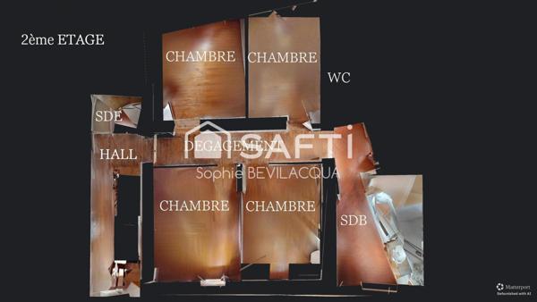 MAISON DE VILLAGE AVEC BEAUCOUP DE CACHET ET ULTRA LUMINEUSE