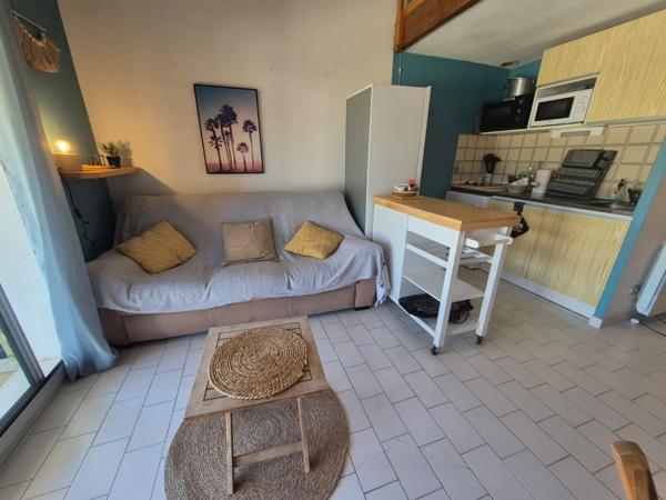 À VENDRE – PORTIRAGNES PLAGE – Maison T2 cabine avec mezzanine - 200 m de la plage
