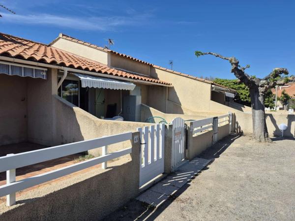 À VENDRE – PORTIRAGNES PLAGE – Maison T2 cabine avec mezzanine - 200 m de la plage
