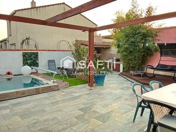 belle villa avec piscine