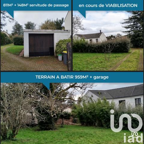Terrain à vendre 959 m² Verrières-le-Buisson