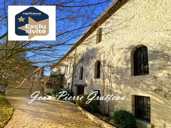 Dpt Vienne (86), à vendre à Thuré, Maison de Maître 16 pièces 670m2-35720 m2