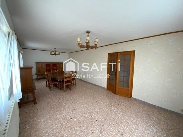 Pavillon de 137m² jardin et garage 3 chambres