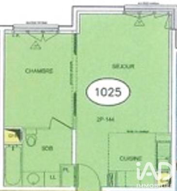 Appartement à vendre 2 pièces 42,31 m² Suresnes