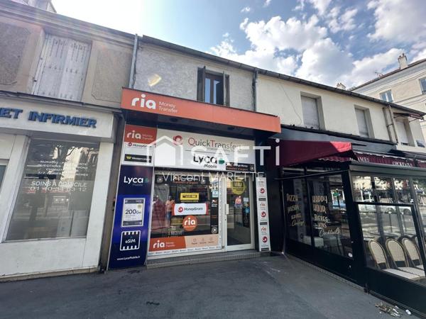 Fond de commerce dans quartier commerçant de Paris XIXéme