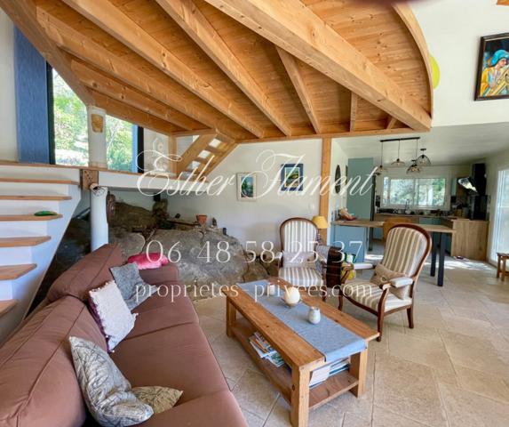 Maison d'architecte à vendre à Saint-Jean-du-Pin ,Immobilier Cévennes ,Esther Flament, conseillère à Anduze