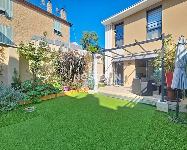 Golfe-Juan - Duplex - 62 m² -  Terrasse - Jardin - Grand Parking