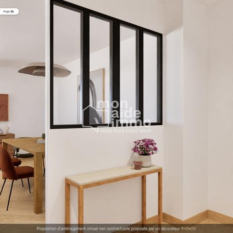 Appartement T2 bis 65m2 cœur de ville