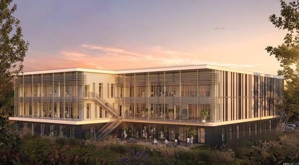 IMMEUBLE DE BUREAUX NEUF À VENDRE OU À LOUER-ZAC DE LA FLEURIAYE-CARQUEFOU