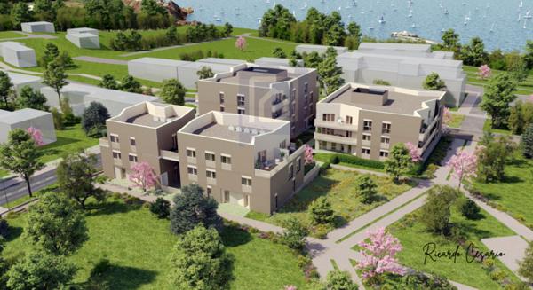 Appartement Brest 4 pièces en DUPLEX 92.28 m2 double balcon et jardinet