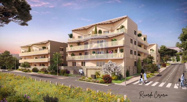 Appartement Brest 4 pièces en DUPLEX 92.28 m2 double balcon et jardinet