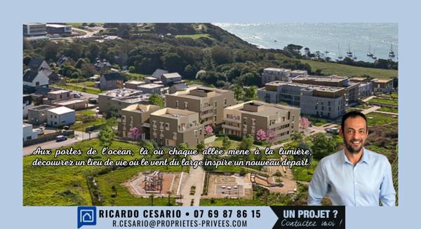 Appartement Brest 4 pièces en DUPLEX 92.28 m2 double balcon et jardinet