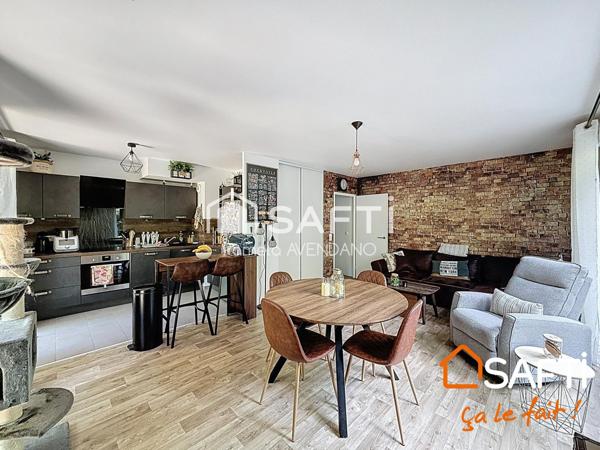 Appartement 4 pièces 83 m² – Rez-de-jardin avec terrasse, jardin, place de parking et box