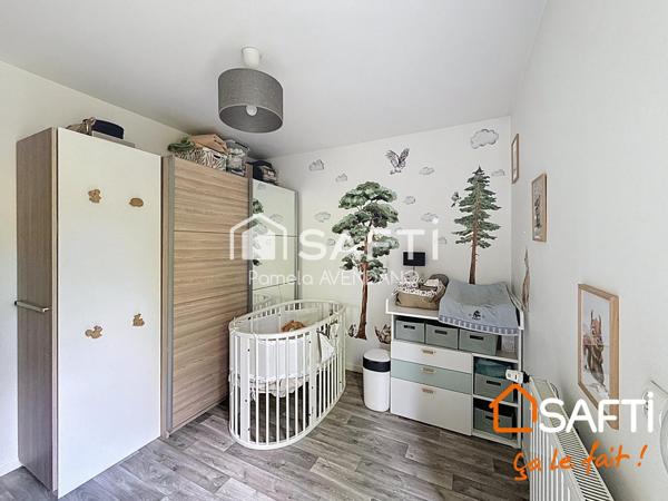 Appartement 4 pièces 83 m² – Rez-de-jardin avec terrasse, jardin, place de parking et box