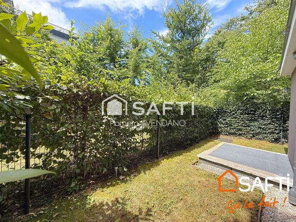 Appartement 4 pièces 83 m² – Rez-de-jardin avec terrasse, jardin, place de parking et box