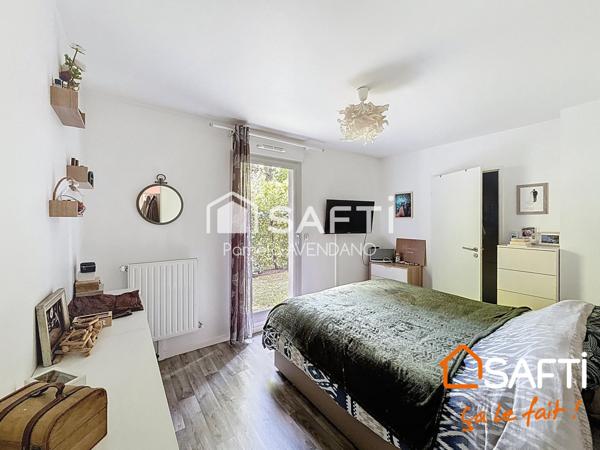 Appartement 4 pièces 83 m² – Rez-de-jardin avec terrasse, jardin, place de parking et box