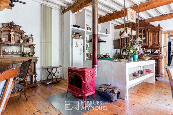 Ancien moulin à eau du XVIIème dans son cadre bucolique