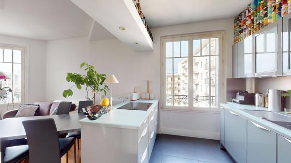 Appartement Sceaux 3 pièce(s) 66.53 m2 ; Rue Houdan ; Commerces ; RER B ; Lumineux