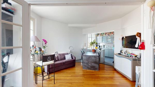 Appartement Sceaux 3 pièce(s) 66.53 m2 ; Rue Houdan ; Commerces ; RER B ; Lumineux