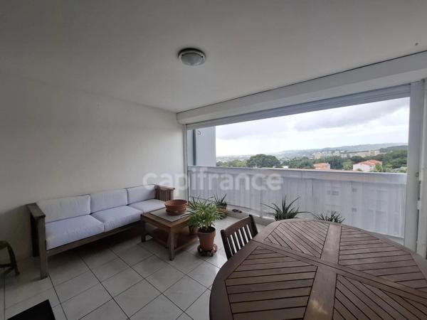 À vendre – Bel Appartement T3 avec terrasse, vue mer et montagne – Acajou - Le Lamentin