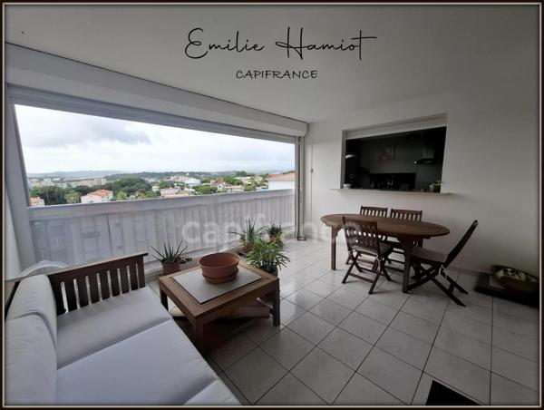 À vendre – Bel Appartement T3 avec terrasse, vue mer et montagne – Acajou - Le Lamentin