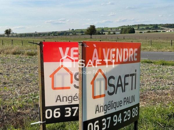 Terrain à bâtir axe Chalons Ste Menehould