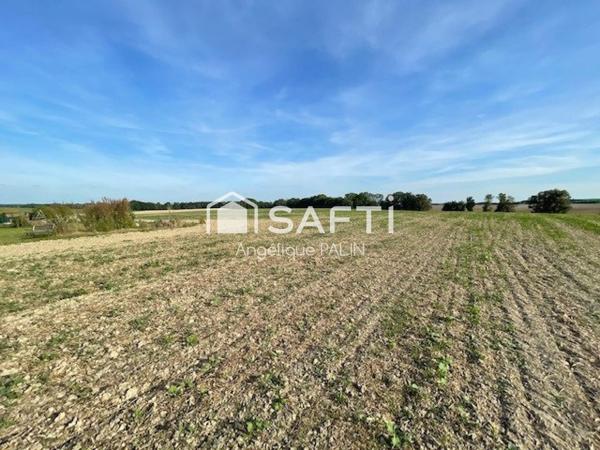 Terrain à bâtir axe Chalons Ste Menehould