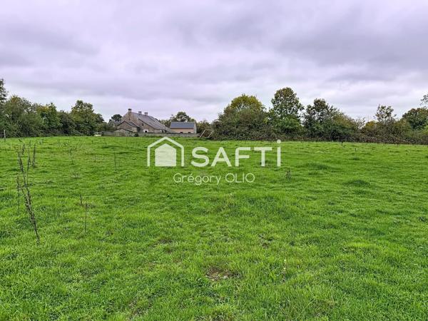 Herbage avec terrain constructible et divisible