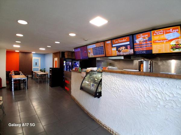 Snack / Pizzeria rentable 110 m² – Emplacement premium – Dunkerque