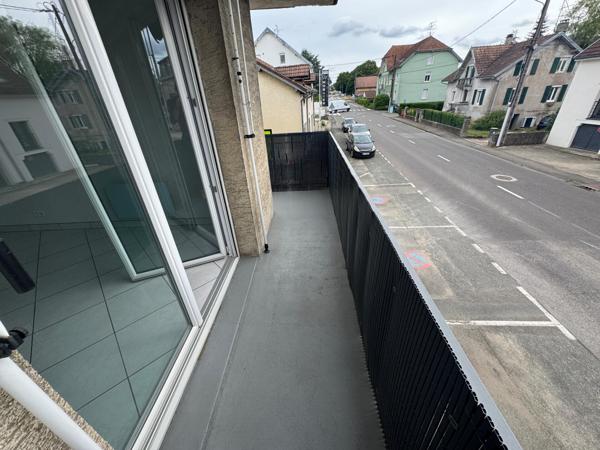 Spacieux F3 rénové de 68 m² avec 2 balcons et 1 garage – Châtenois-les-Forges