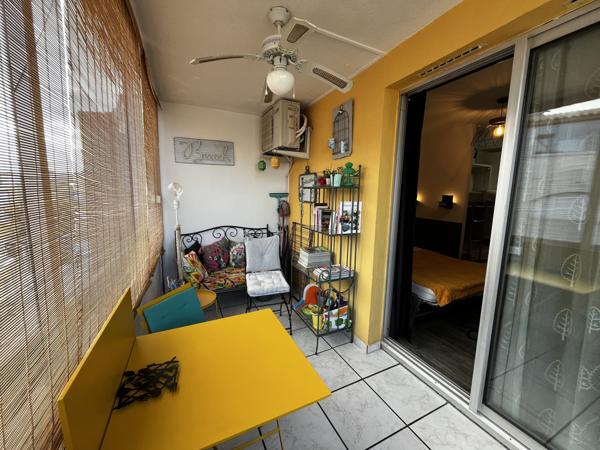 Le Cap d'Agde (34300) DEPT 34 - LE CAP D'AGE. STUDIO CABINE, 4 COUCHAGES. MEUBLÉ