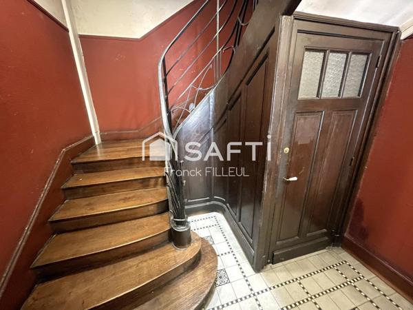 hyper centre T4 avec combles aménageables