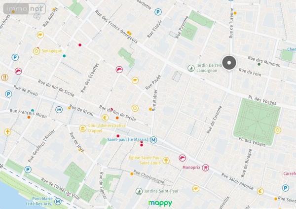 Achat - Appartement Paris 3e Arrondissement 75003 2 pièces 33 m 2