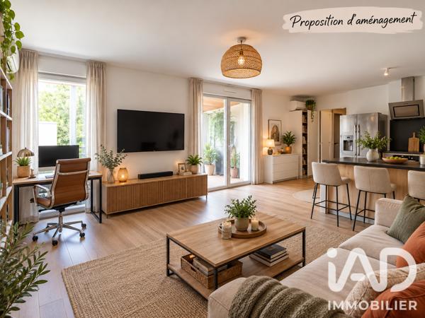 Appartement à vendre 3 pièces 65,65 m² Bègles