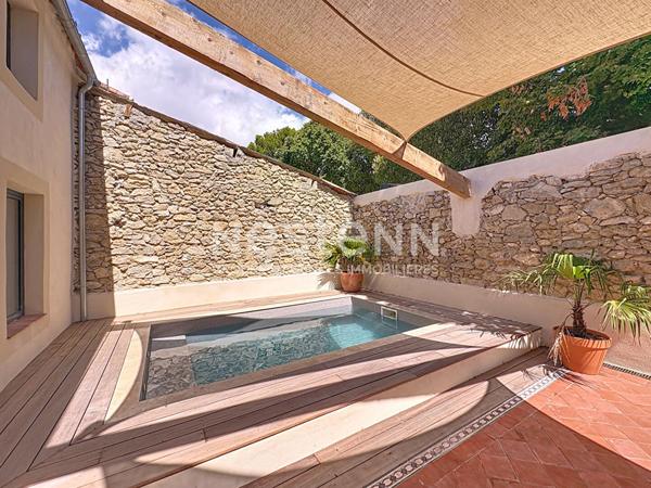 Maison d'architecte atypique 5 pièces de 145.7 m2 avec extérieur & piscine au coeur de Marcorignan à proximité de Narbonne 11120