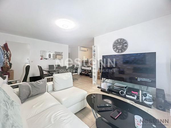 Appartement La Duranne 3 pièce(s) 66 m² avec terrasse et piscine dans la résidence? 2 chambres, climatisation, parking devant l'appartement
