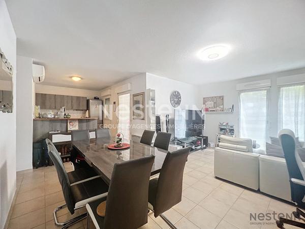 Appartement La Duranne 3 pièce(s) 66 m² avec terrasse et piscine dans la résidence? 2 chambres, climatisation, parking devant l'appartement