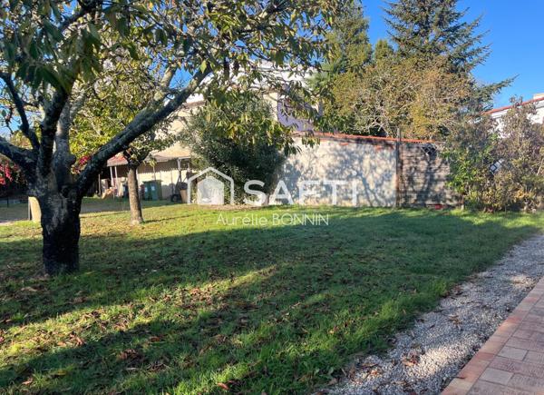 Talence maison + dependance de 35m² sur parcelle de 650m²