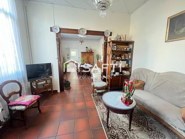 Talence maison + dependance de 35m² sur parcelle de 650m²