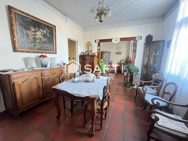 Talence maison + dependance de 35m² sur parcelle de 650m²