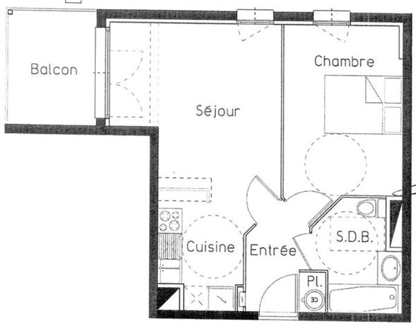 Appartement + stationnement