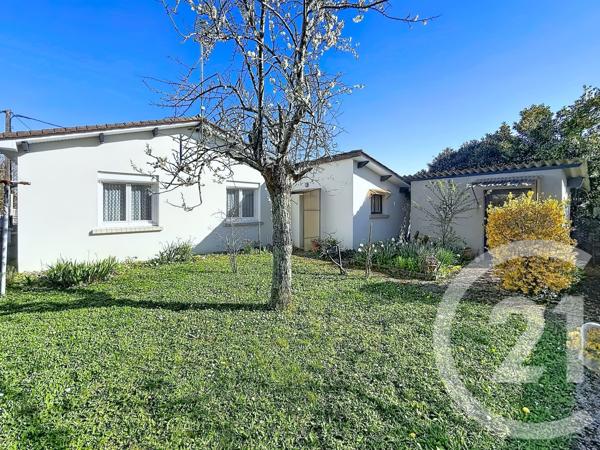 Maison à vendre  5 pièces - 120 m 2   RUELLE SUR TOUVRE  - 16