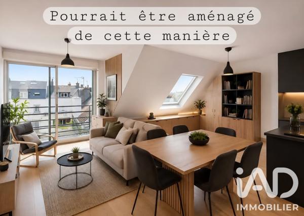 Studio à vendre 34,65 m² Concarneau