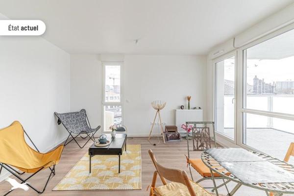 Appartement à vendre |                                       Bordeaux |                                        3 pièces  |  61 m²