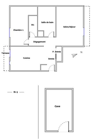 Appartement Muret 2 pièce(s) 52.09 m2