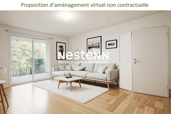 A VENDRE - PROCHE TOURNEFEUILLE- Appartement 3 pièces 60m² en rez de chaussée avec terrasse et parking