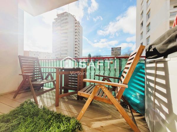 Appartement 3 chambres - balcon plein sud