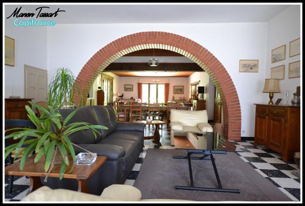 🏠 Ancienne Salle des Fêtes Transformée en Maison de 236m² à Douchy les mines ! 🥳