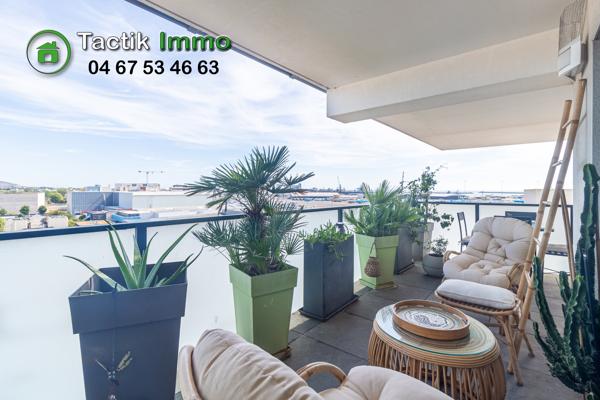 Sète, appartement, 2 pièces, terrasse.